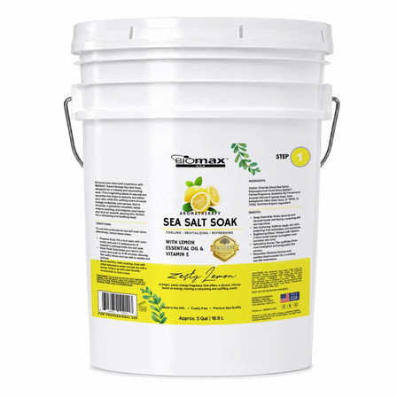 Aromatherapy Zesty Lemon Sea Salt Soak